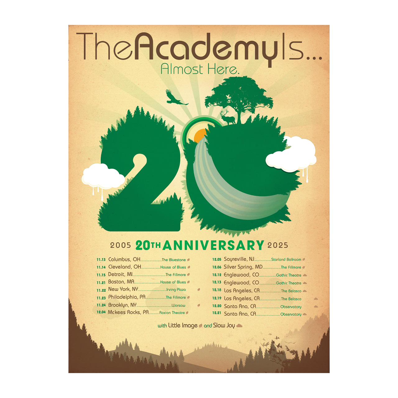 Anniversary Tour Poster